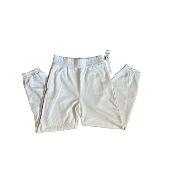 Culpos x INC Rhinestone Winter White (Ivory) Jogger Sweatpants, Women's Medium - Picture 2 of 10